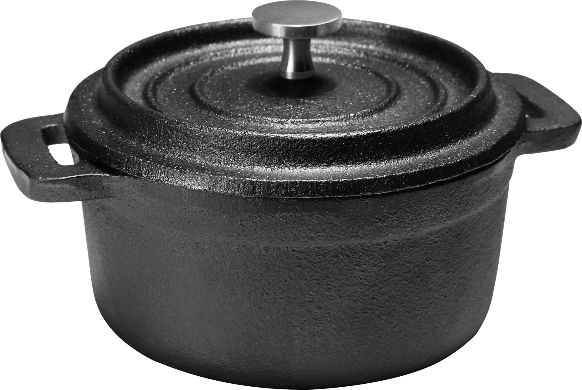 Gusseiserne Servierartikel rund, Ø10cm